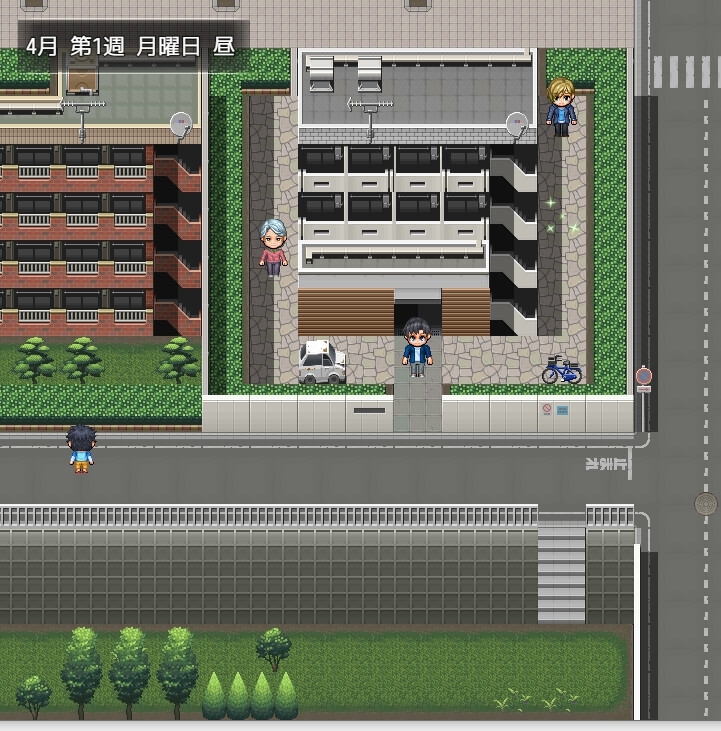 隔壁的水无月同学～公寓入侵秘密射击 SLG～ [黑莓手机]